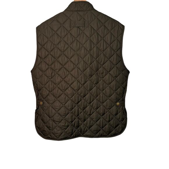 Barbour Lowerdale Gilet Quilted Lightweight Vest Sage - Picture 2 of 10